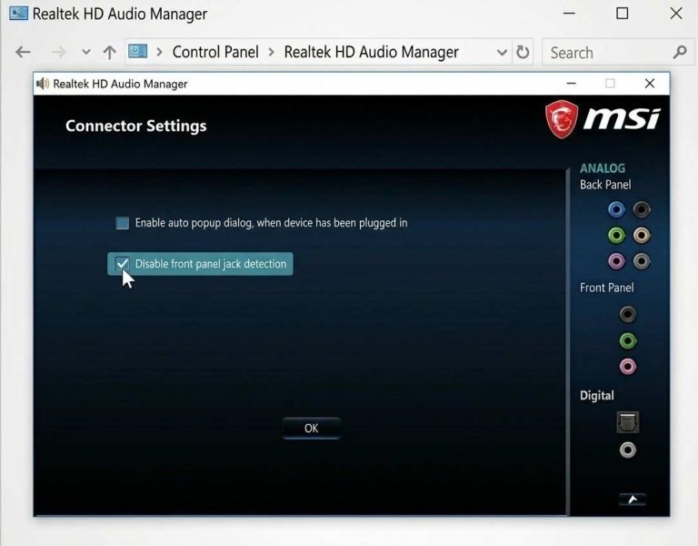 WO Mic Not Showing In Recording Devices step 5