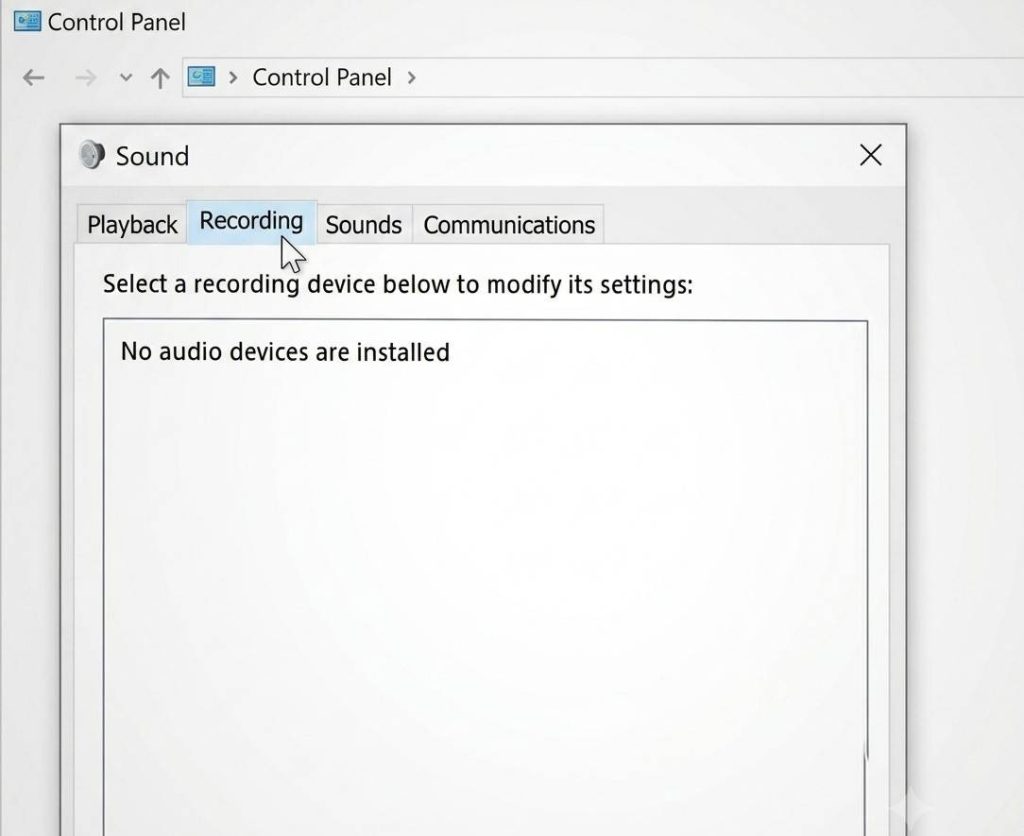 WO-Mic-Not-Showing-In-Recording-Devices-step-1
